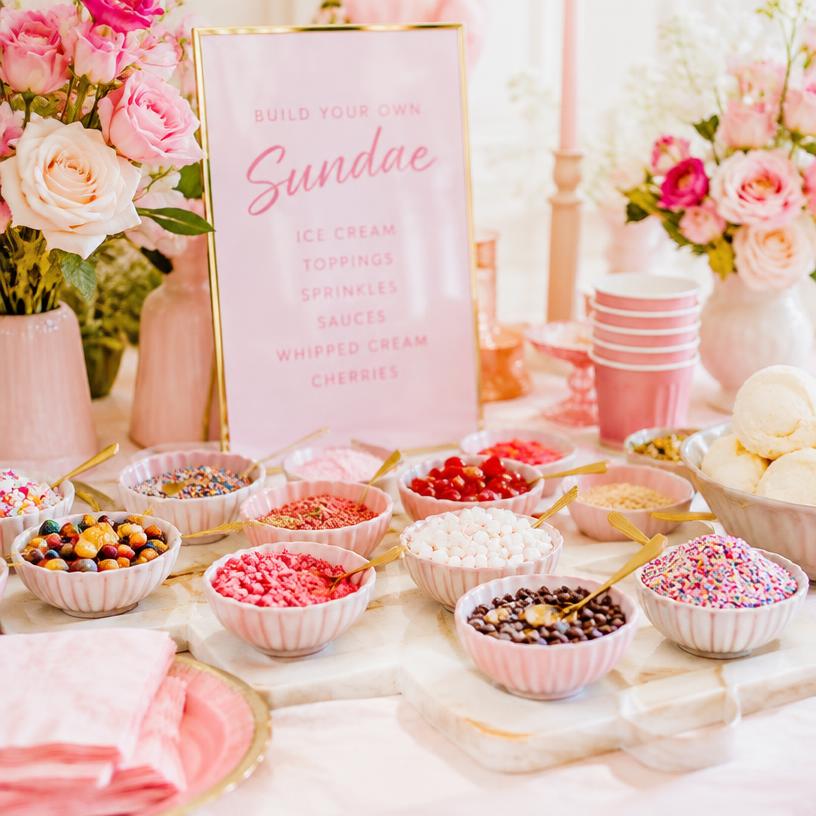 Ice Cream Sundae Bar
